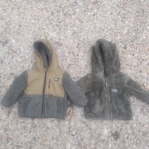 Eddie Bauer Kids' Olive and Gray Jackets